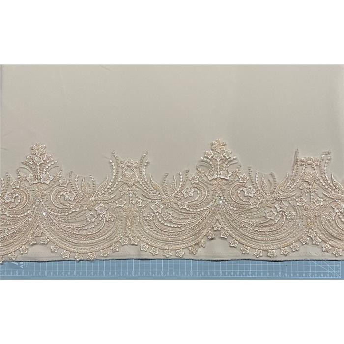 BORDO RICAMATO 30455-1B-NT52 LT. PEACH