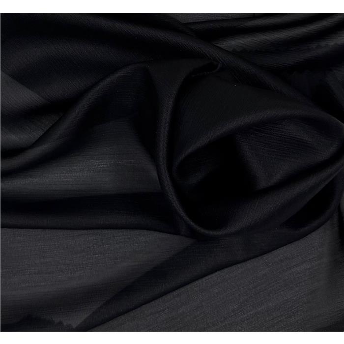 CHIFFON DIAMANTE 100% PL H.132cm BLACK-101gr/ml