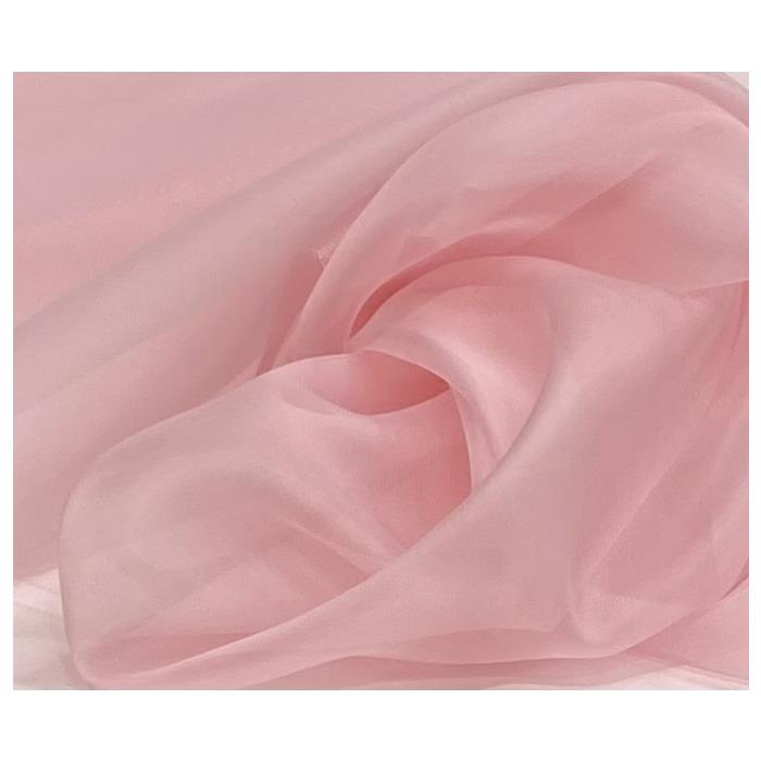 ORGANZA 100% SETA COL.ROSA 562