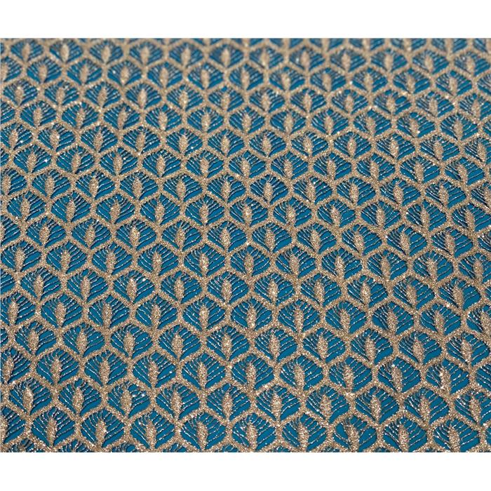 MACRAME' 4049 OFFWH+PLATIN GLITT /140